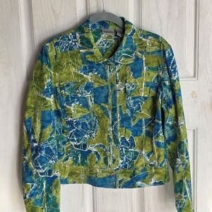 Colorful Floral Women's Jacket